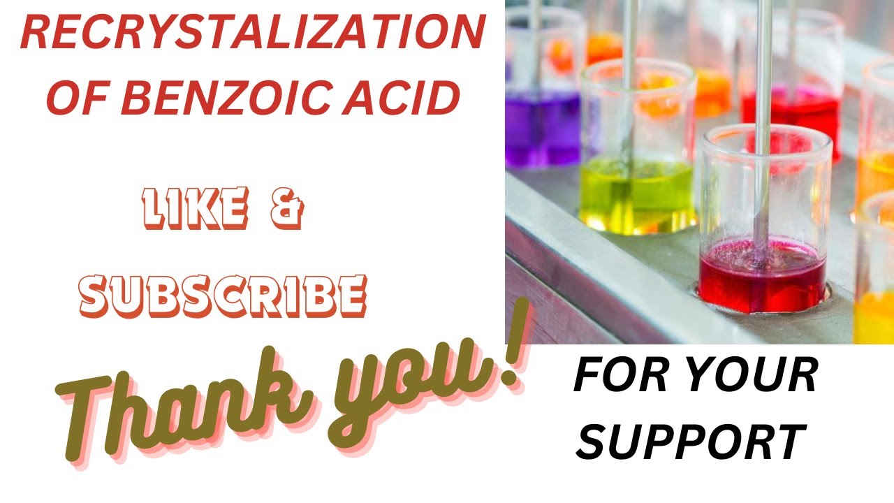 Recrystallisation of Benzoic acid