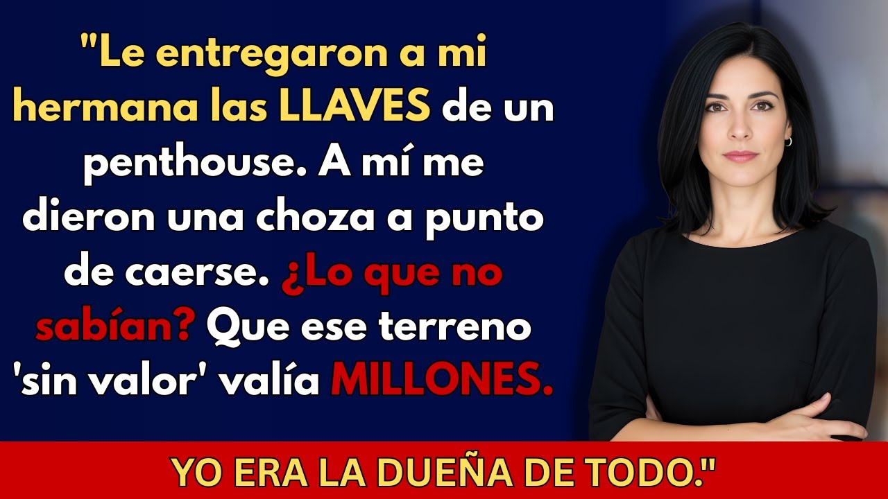 Mispadresmedieronunacasaviejayenruinasyamihermana un apartamentodelujono sabían que el terrenoeramío