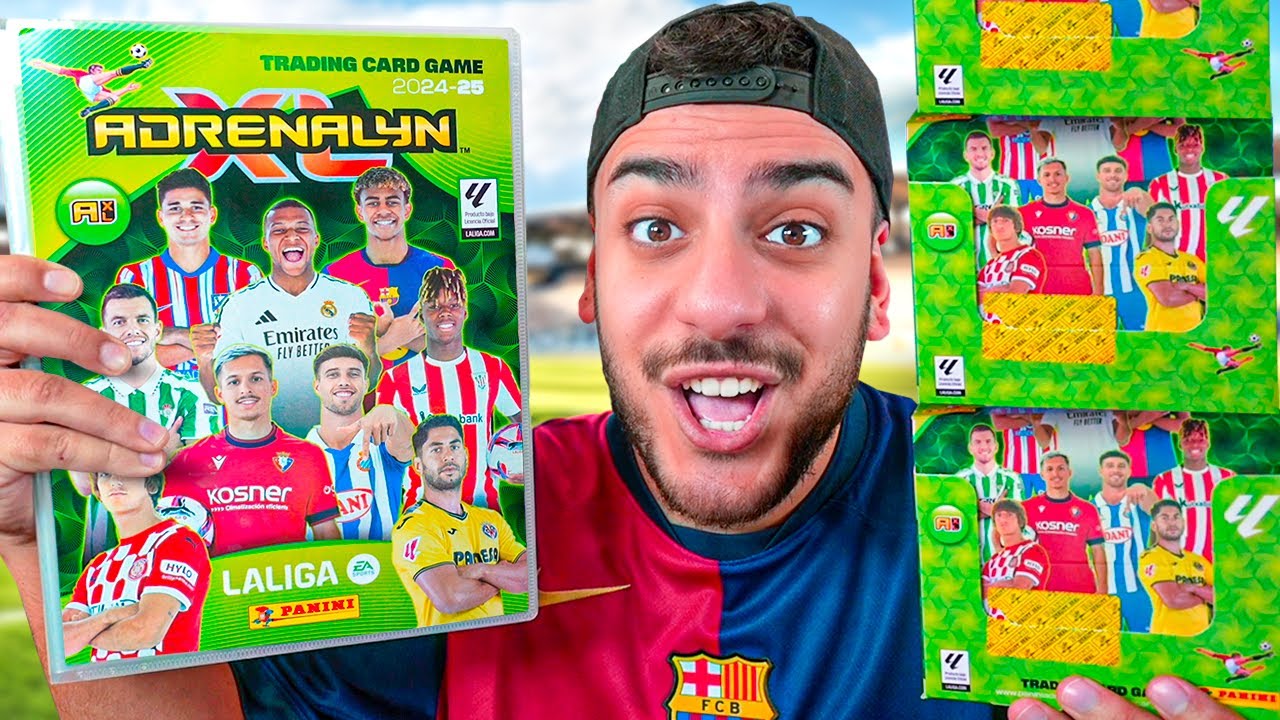 COMPLETO 100% el ALB&Uacute;M de LA LIGA 2025 (ADRENALYN XL)