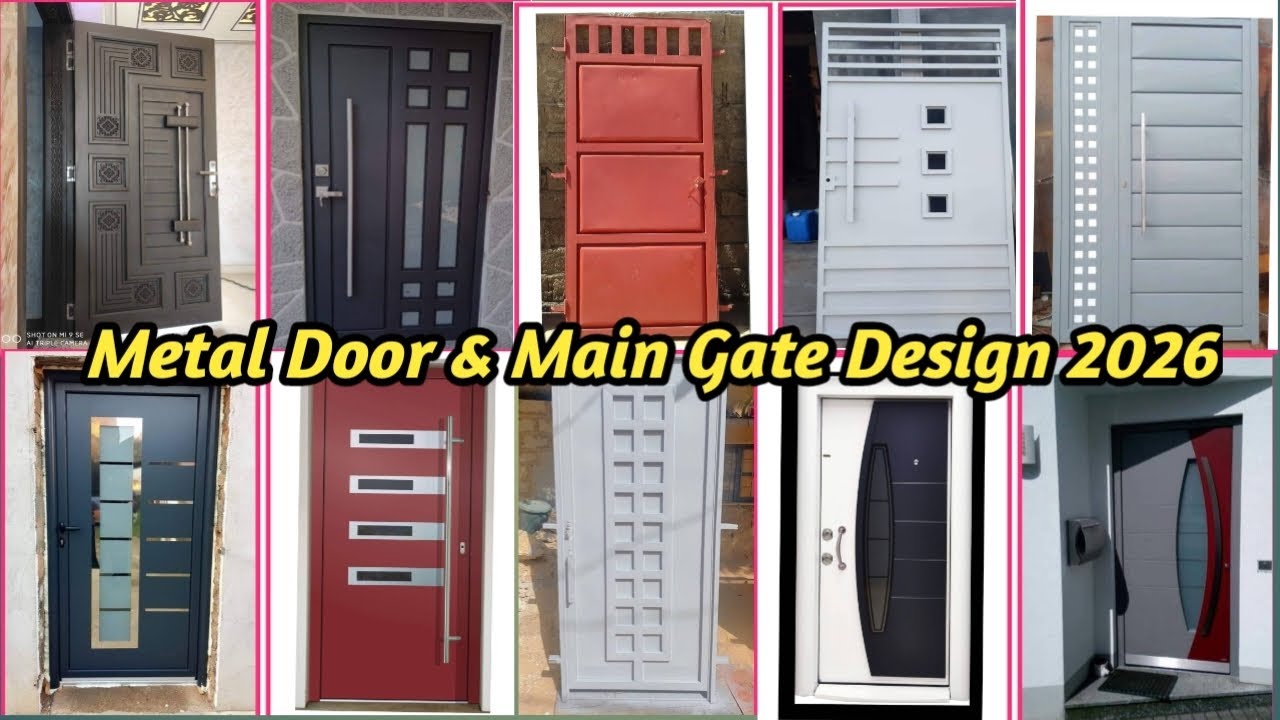 2026 | Modern Metal Door & Main Gate Design | stylish door Gate design 2026