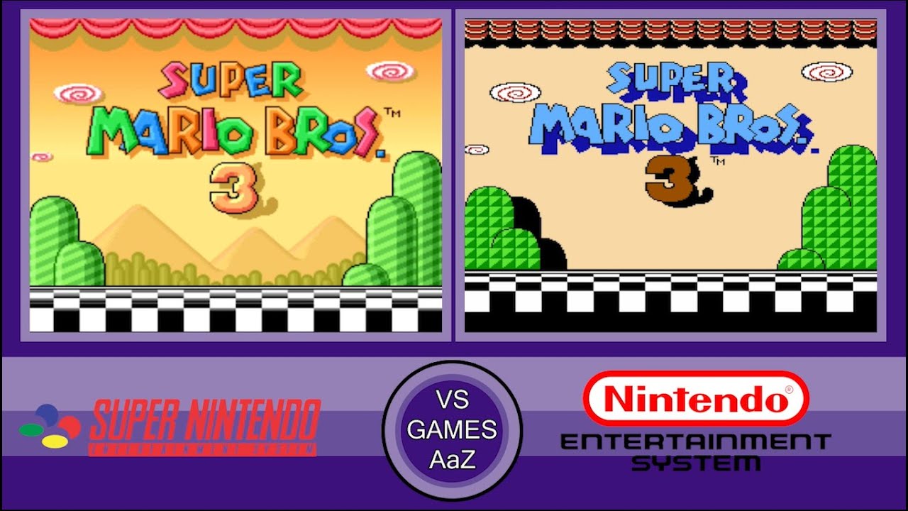 Super Mario Bros 3 – NES vs SNES | Which Version Aged Better?