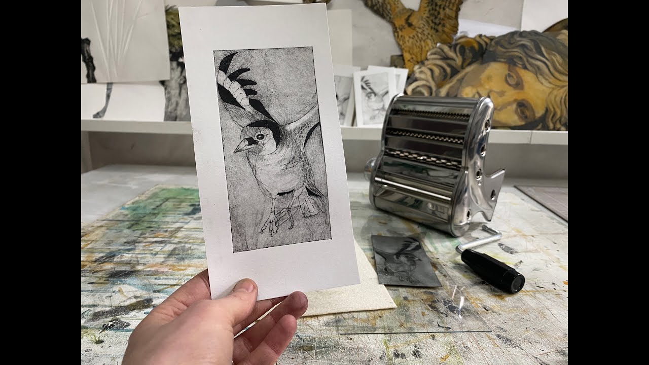 Printing with a Pasta Machine: A Surprising Alternative to a Press