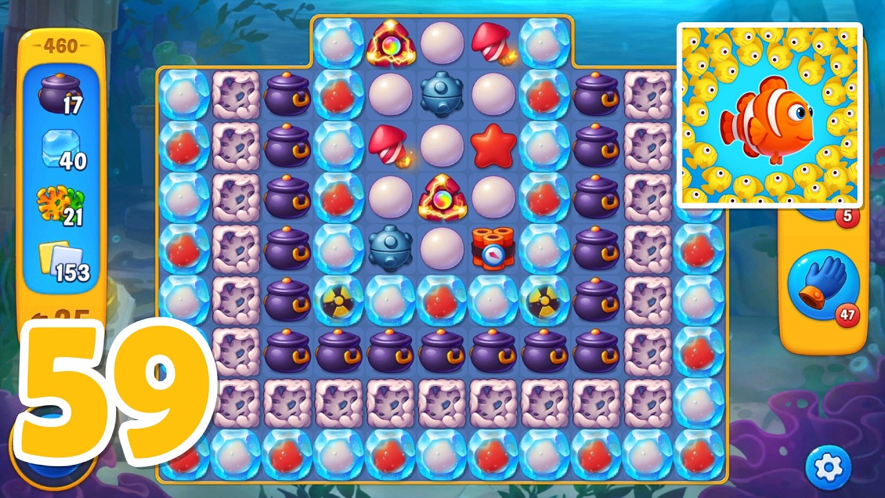 Fishdom - Gameplay Walkthrough Part 59 (Android, iOS)