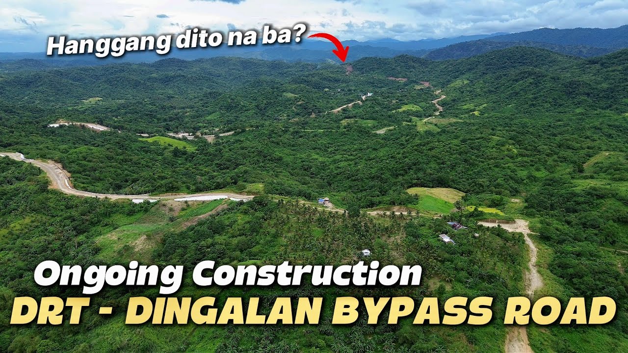 BULACAN - AURORA ROAD | DRT - DINGALAN BYPASS ROAD PROJECT | DJI OSMO ACTION 5 PRO 