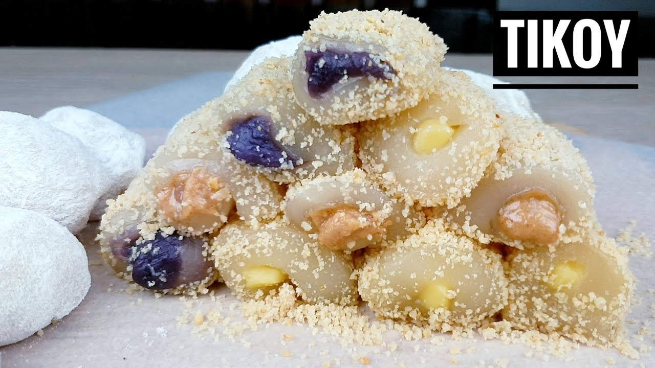 Homemade Tikoy (flavored Tikoy)