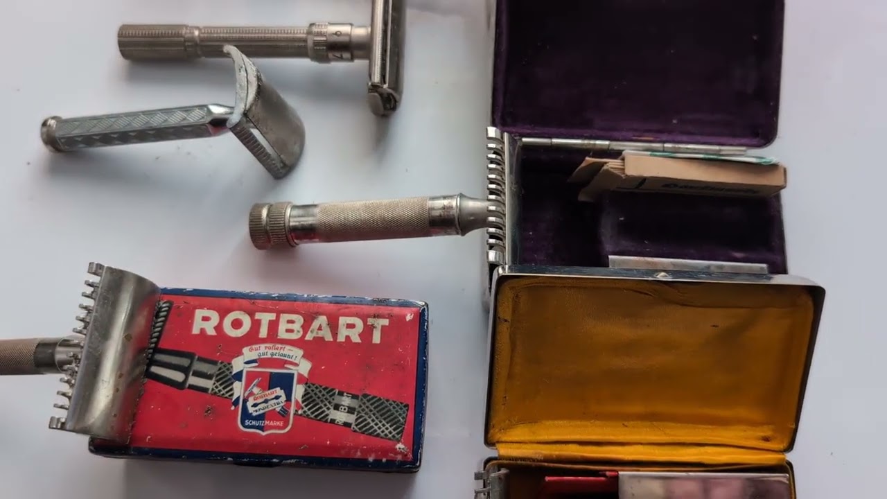 ​„Kleiner Rundflug über meine Vintage-Rasierhobel! 🪒✨ Was habe ich da alles?“