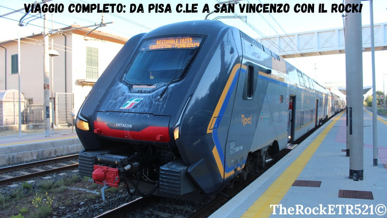 In viaggio da PISA a SAN VINCENZO | ETR 521.066 