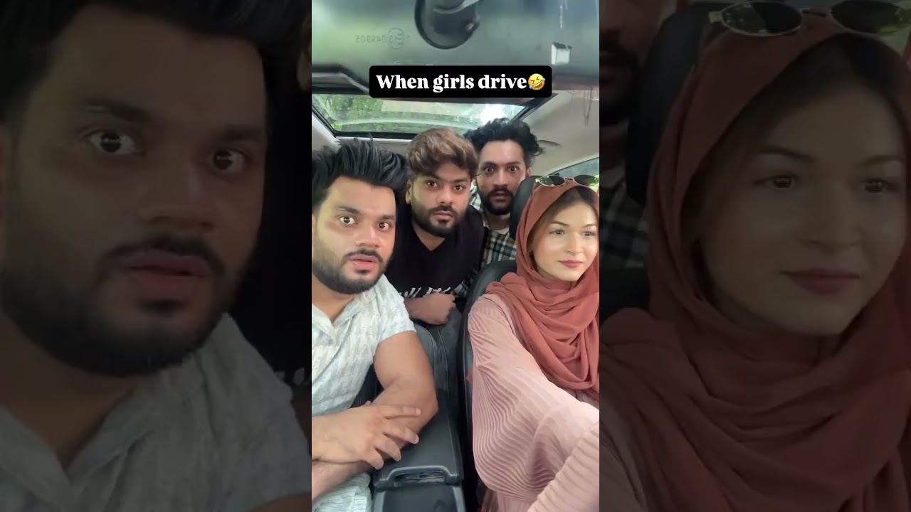 When girls drive🤣