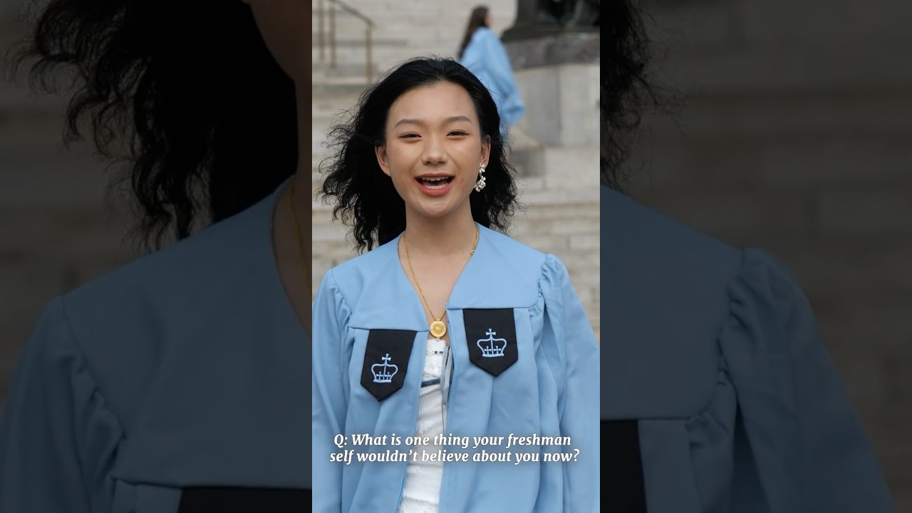 25 seniors from the class of 2025 reflect on their time at Columbia #columbia #classof2025