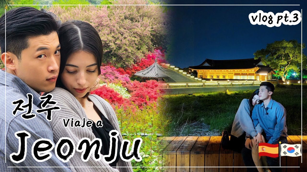 ¡Adios Jeonju! Último día comiendo comida tradicional y viendo las flores | Jeonju vlog 3 Corea