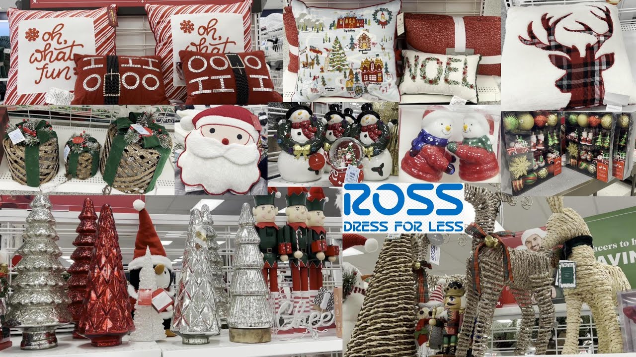 Ross Shop with me | ROSS Holiday Home Decor |New Christmas Decor *ROSS NEW FINDS |Ross shopping