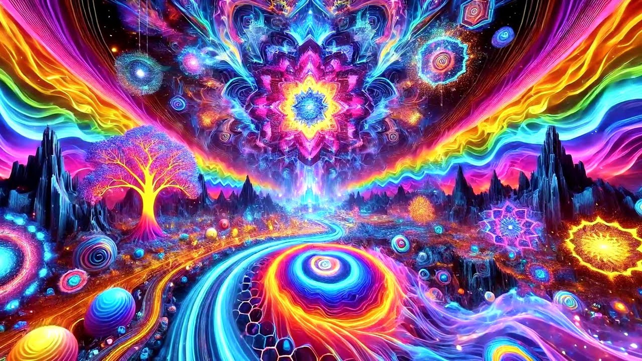 Psychedelic Fantasy Ambient Journey - Music Mix | Dreamlike #fantasy #music #ambient