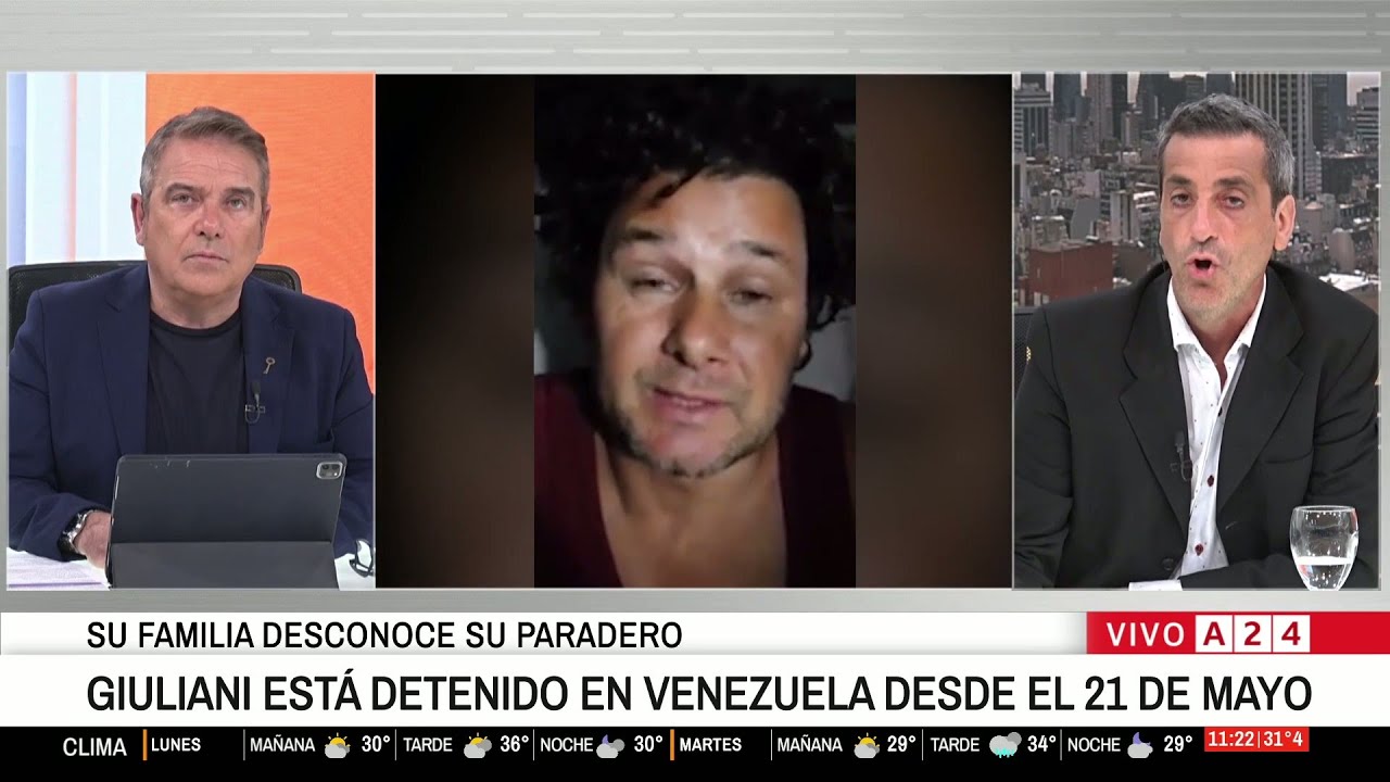 🔴 El video del abogado argentino detenido en venezuela: 
