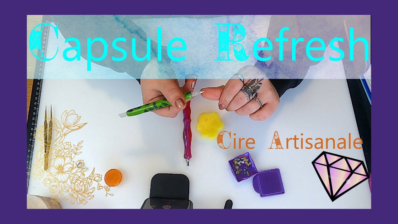 Capsule Cire Artisanale *Bon A Savoir* ✨Diamond Painting