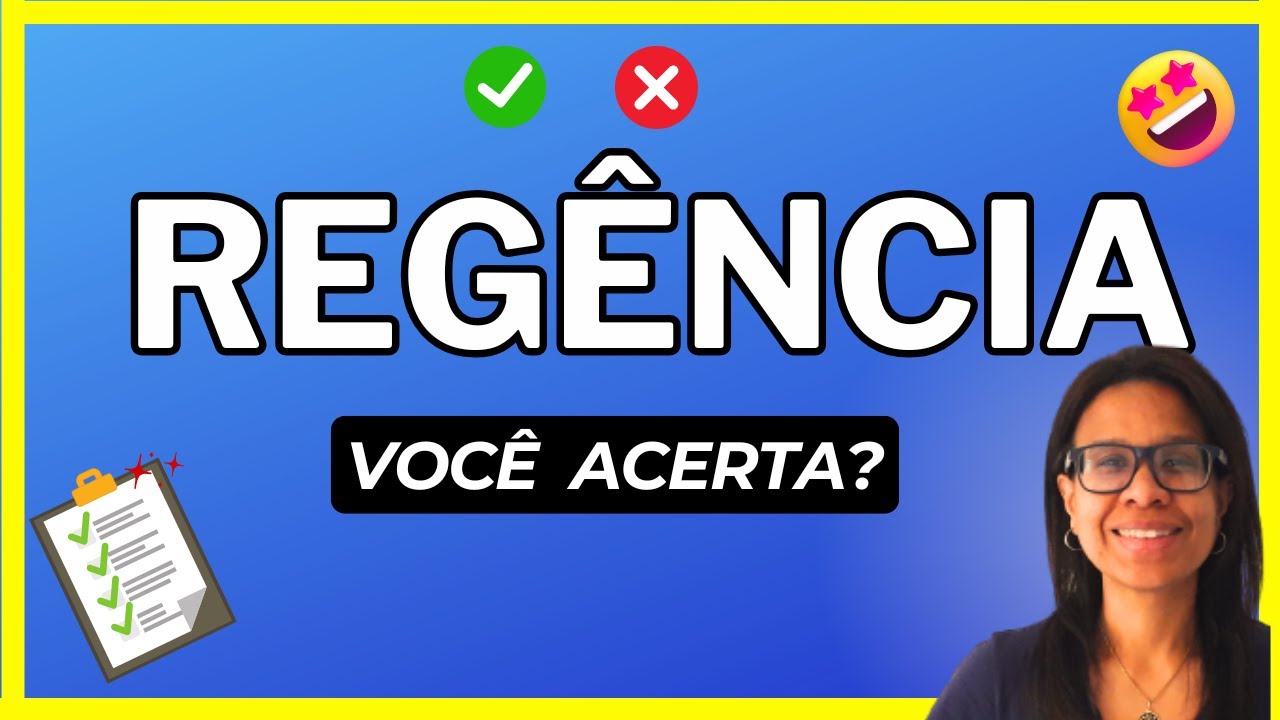 REGÊNCIA VERBAL: Você Acerta TODOS os Exercícios?