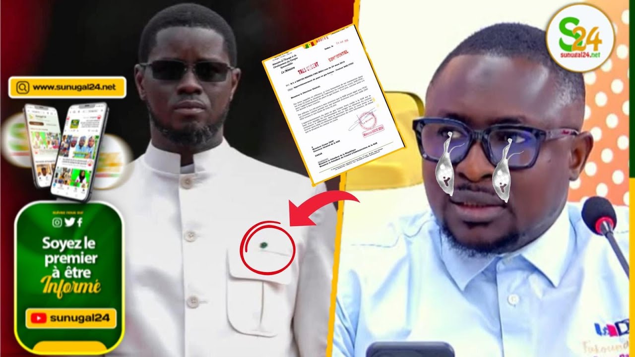 Cri de détresse : Mass Mboup fond en larme en direct et accusse Diomaye : « Danga Dioum, Président»