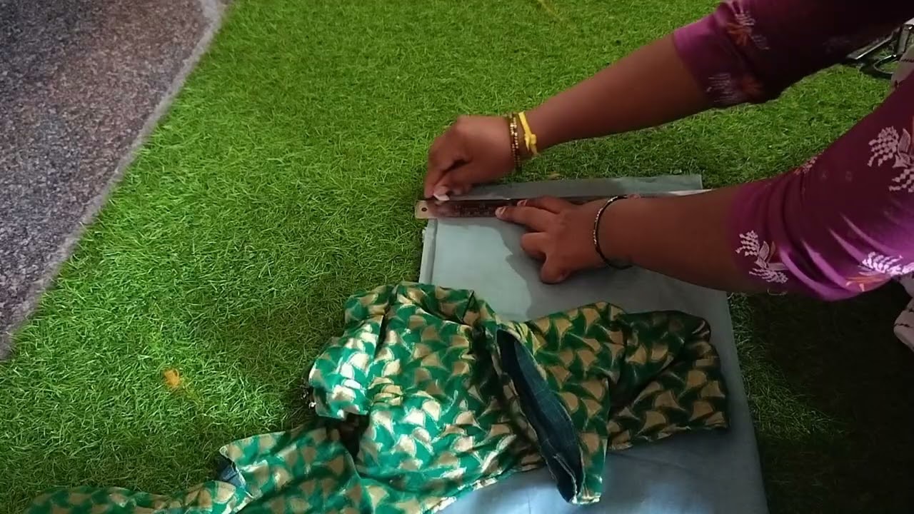 Blouse cutting in easy method kannada