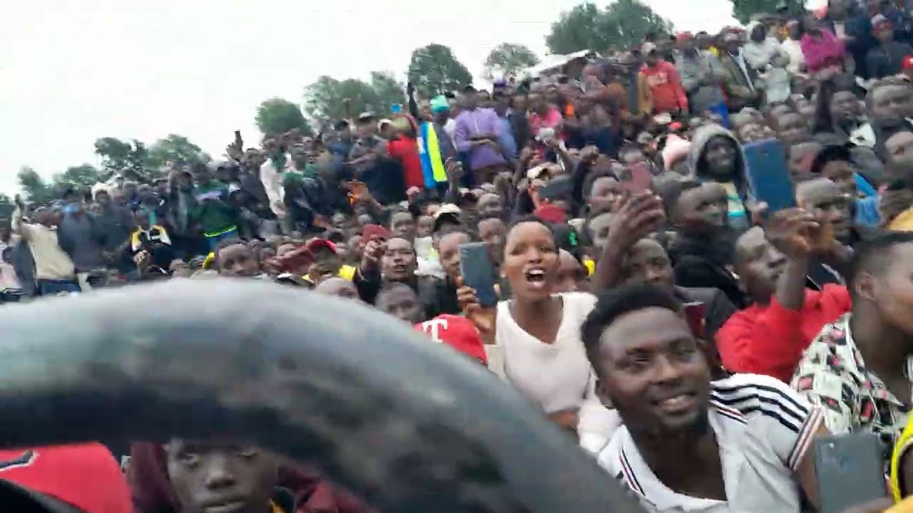 second Junior kotestes performing kafkaf oo nono during kalenjin Cultural Award at kapkatet Stadium
