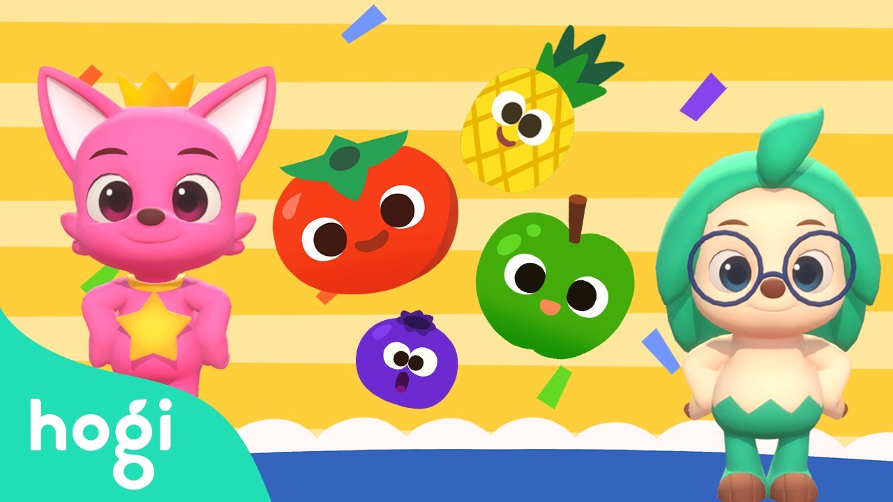 Colorful Fruits | Pinkfong & Hogi Dance Dance | Fruits Song | Nursery Rhymes | Hogi Kids Songs