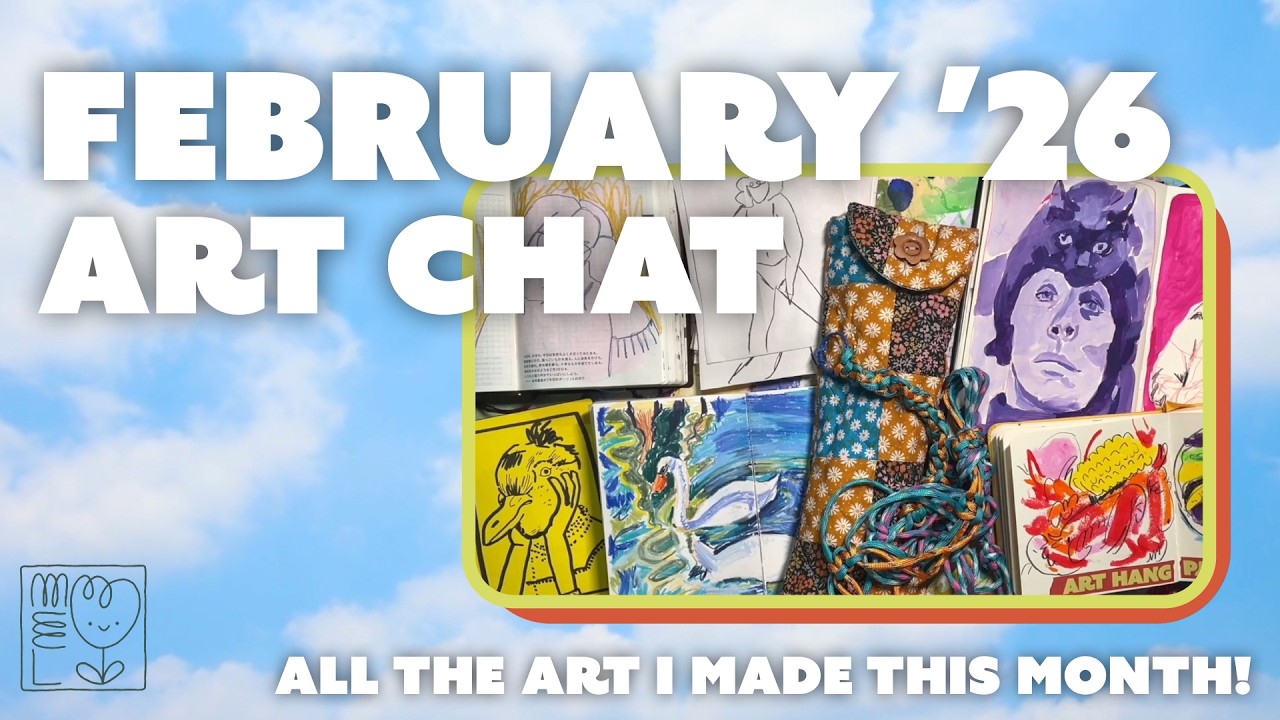 FEBRUARY ART CHAT ✨ All the art I made in February 2026