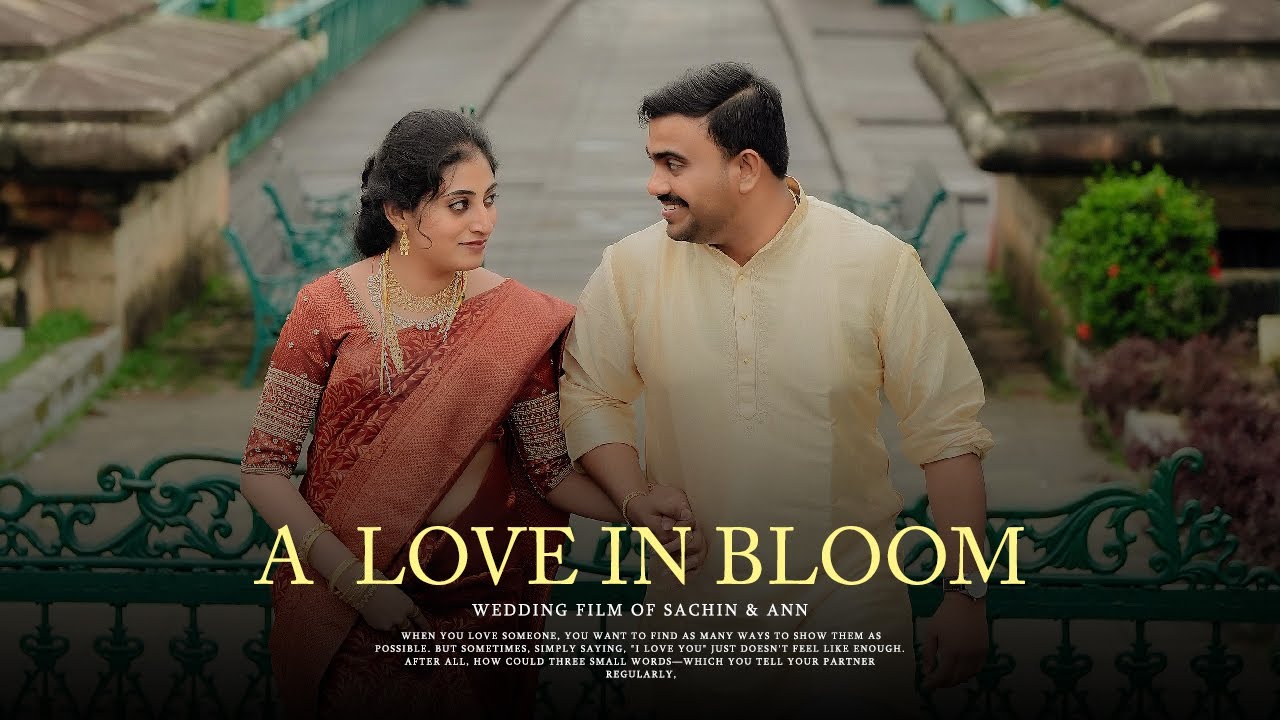 A Love in Bloom | Catch the trending Wedding Glimpses of Sachin & Ann | From the House SLS