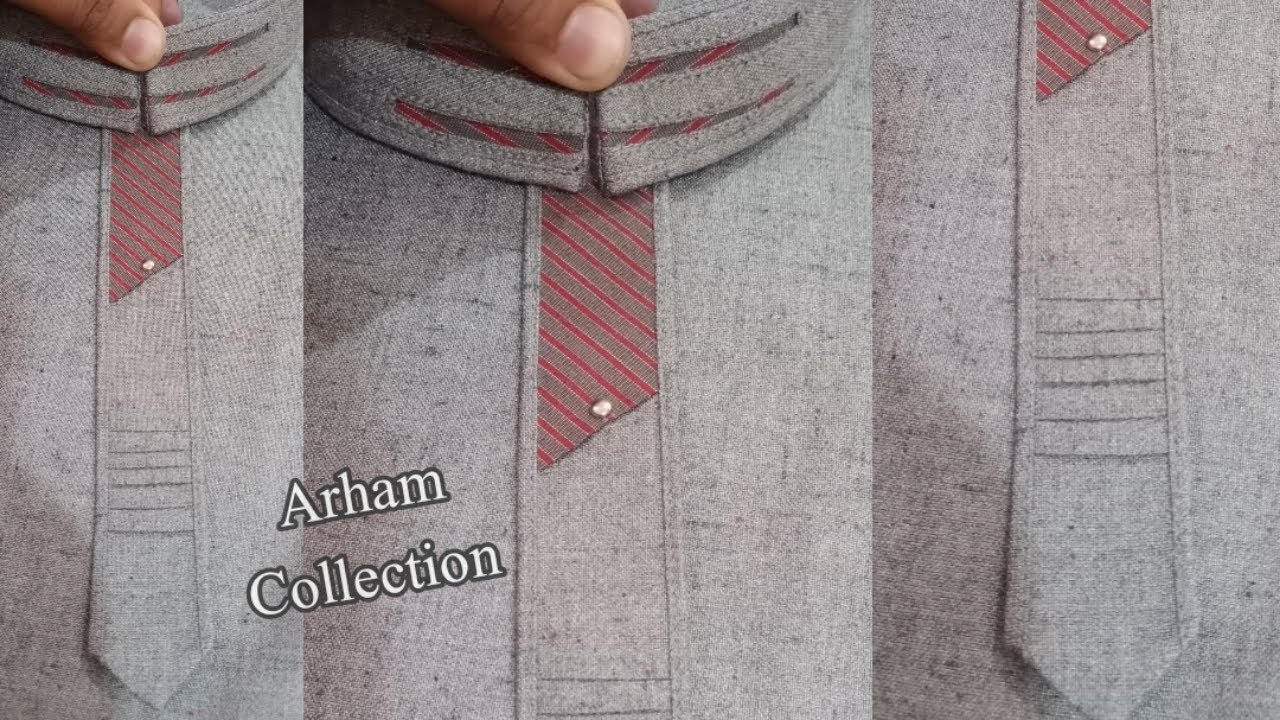 Latest Kurta Design 2022///How to Make designer kurta for Men by Arham Collection