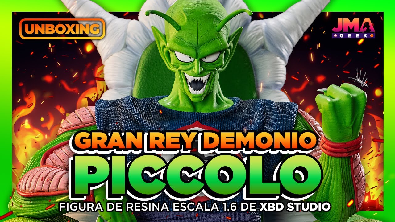 🐉DRAGON BALL: PICCOLO DAIMAO (Gran Rey Demonio Piccolo) Escala 1/6 de XBD Studio | UNBOXING