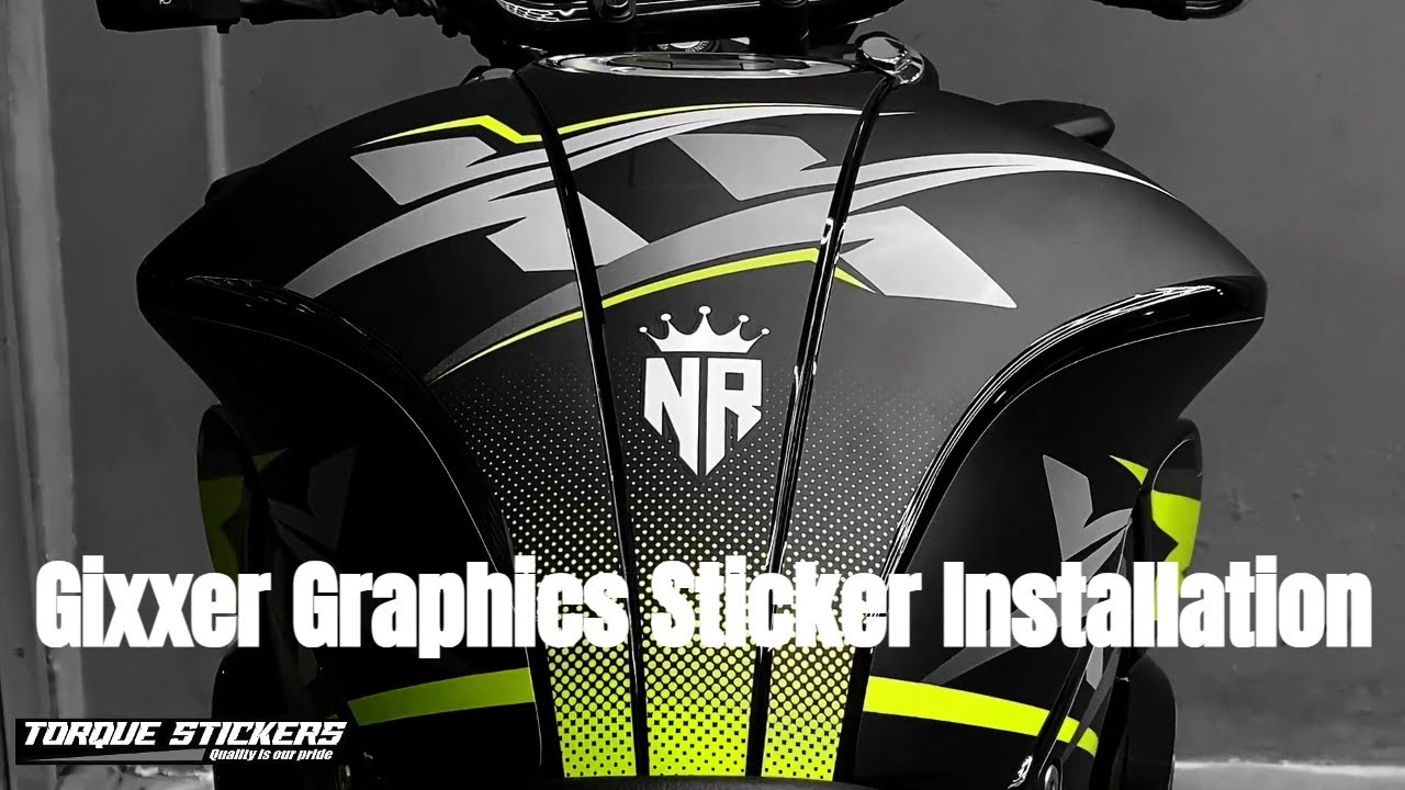 Suzuki Gixxer 155 Sticker | Torque Stickers | BD Decals