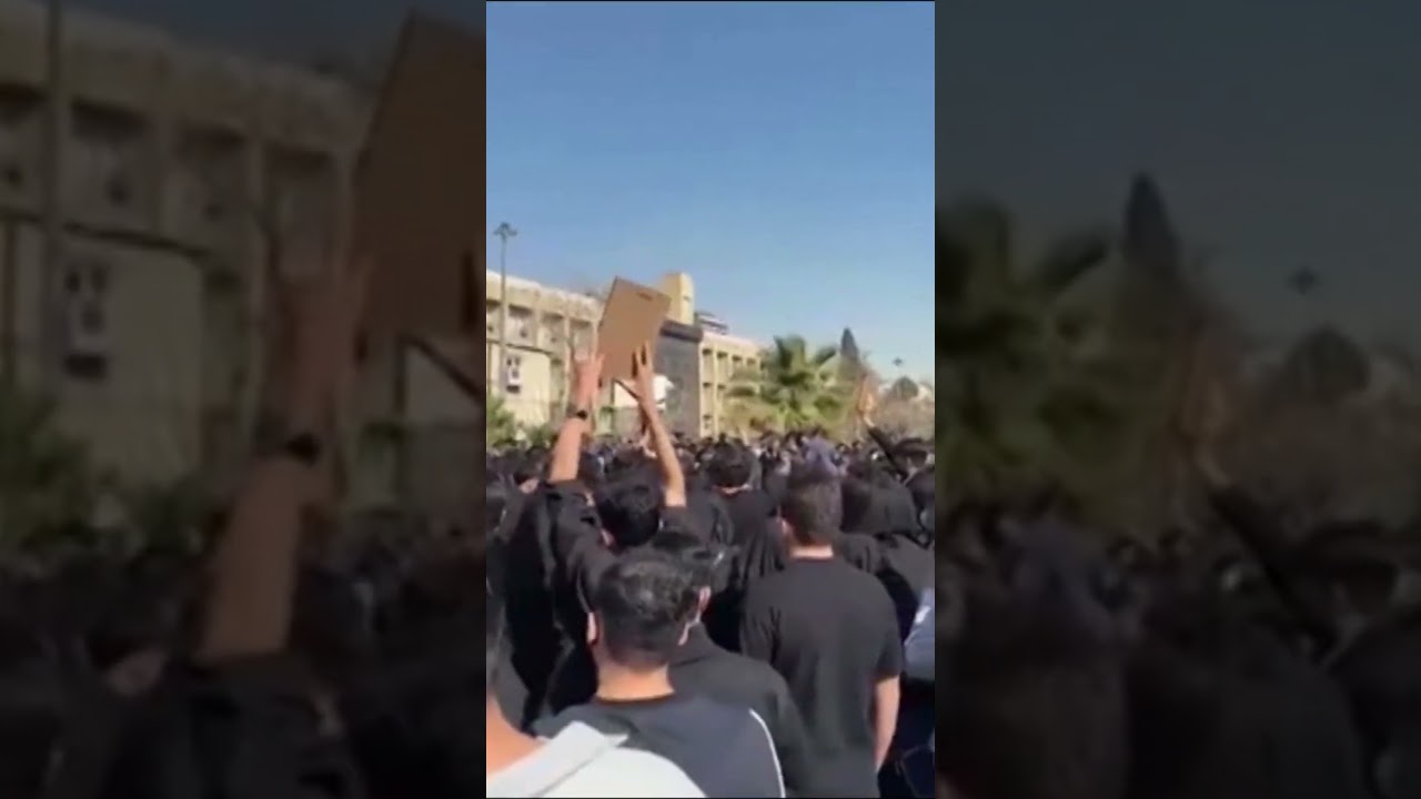 Tehran University Protests Mark 40 Days Since Deadly Crackdown in Iran | AB1G