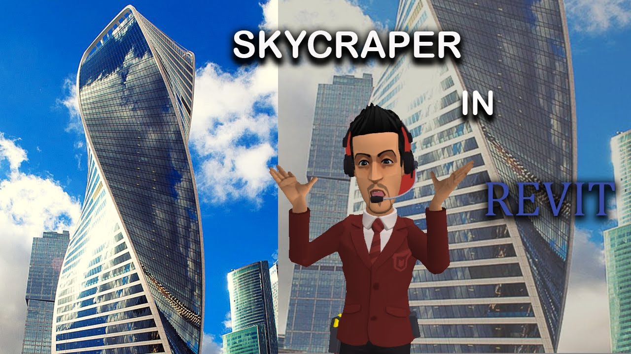 how to design a skyscraper in revit tutorial