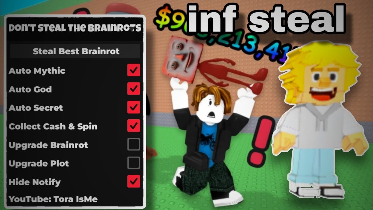 [🧠] Don’t Steal the Brainrots Script - Auto mythical, god, secret - pastebin 2926