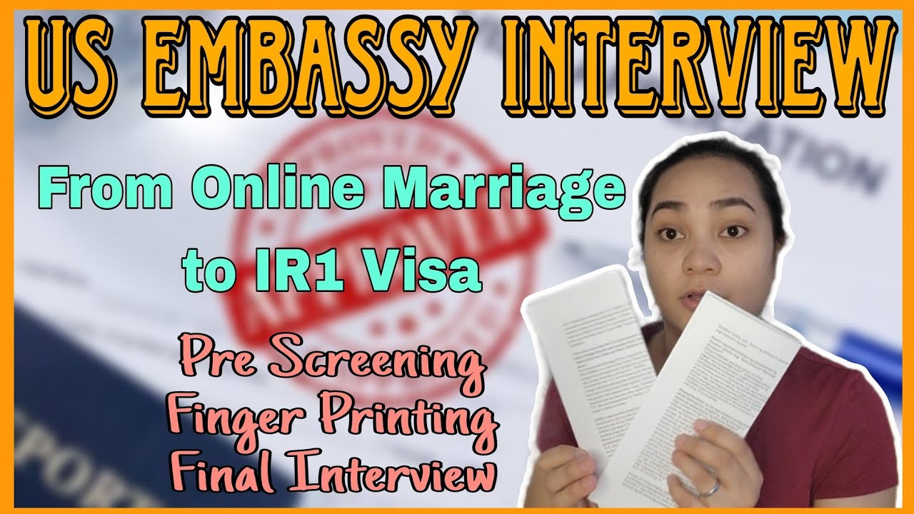 US Embassy Interview for IR1/CR1 Experience | Visa Approved | LBC Delivery in 3 days | 2023