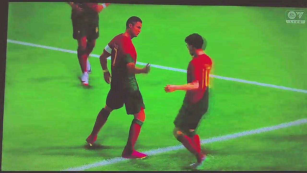 Fifa 2k24 POR vs USA Ronaldo's 5 goals... 6-0 ⚽💨