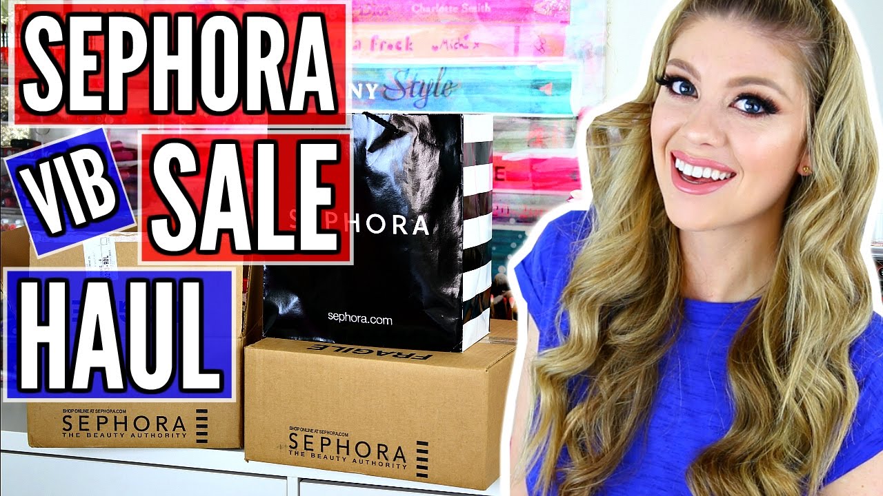 HUGE SEPHORA VIB SALE HAUL | 2016
