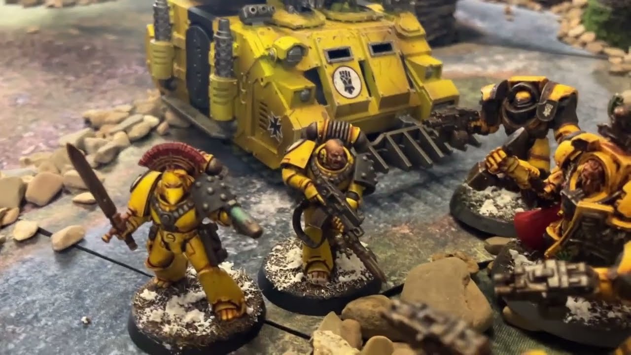 Battle Report - Imperial Fists vs Orks - River Ambush