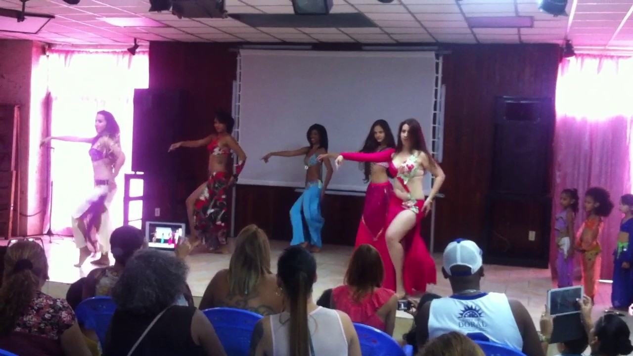 Belly Dance in Cuba. Egyptian performance. 2018- 02-10