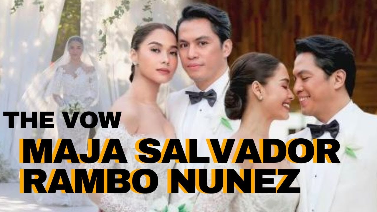 Wedding Vows of Maja Salvador and Rambo Nunez