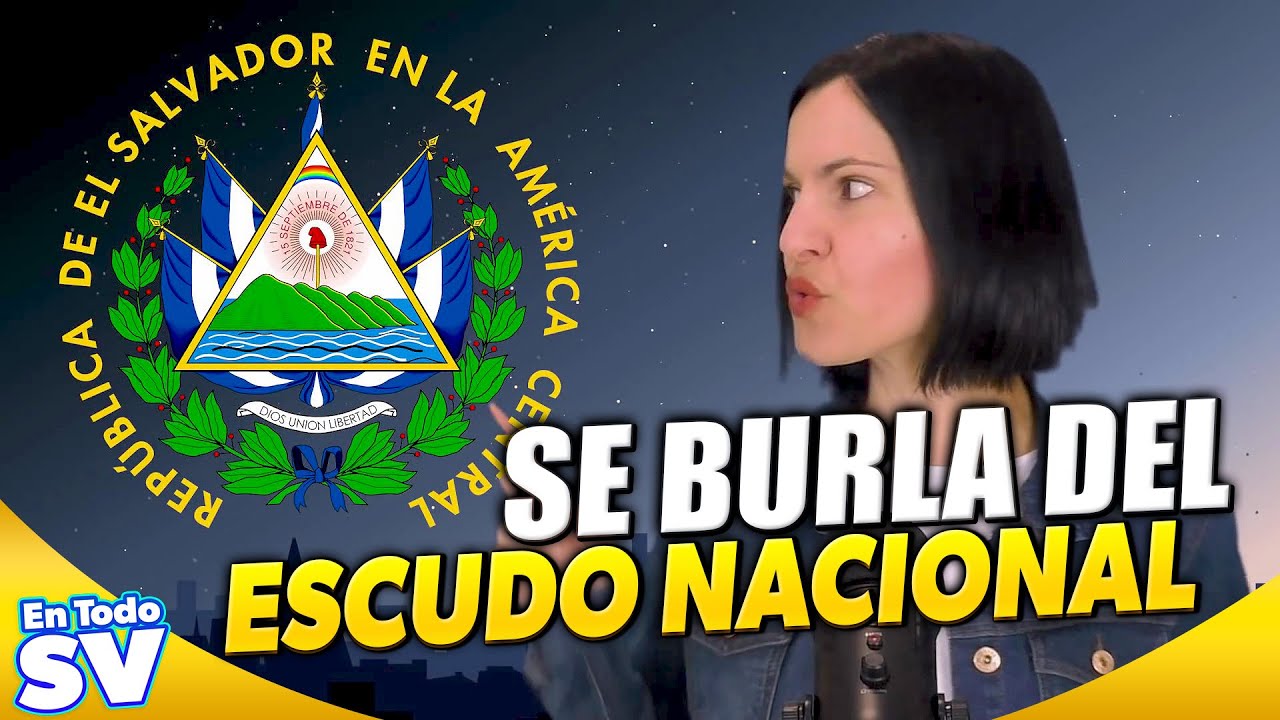 VENEZOLANA se BURLA del ESCUDO NACIONAL de EL SALVADOR | Sabrina Tortora - Preguntas Incomodas