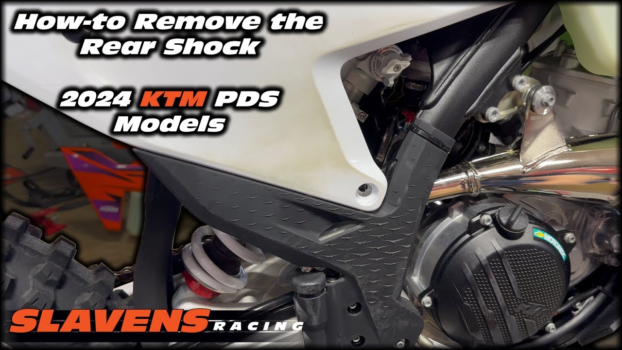 2024 KTM PDS - How-to Remove the Rear Shock