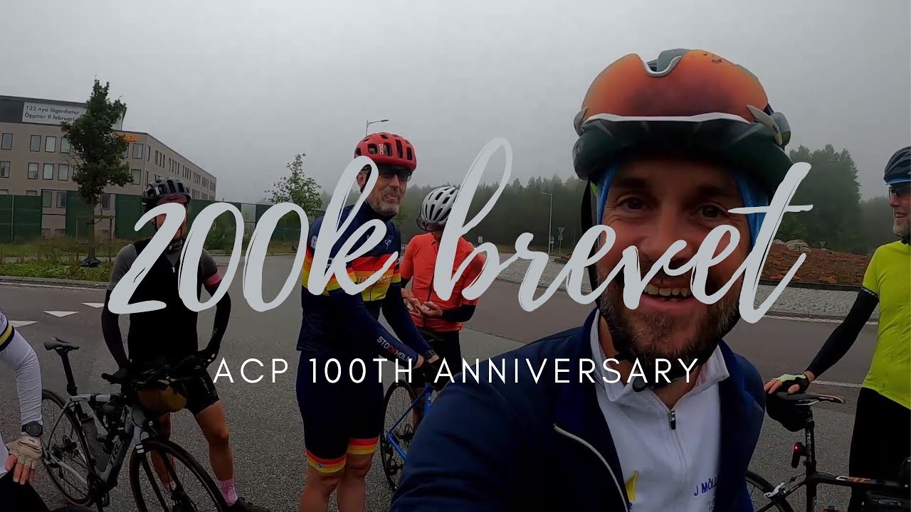 200 km BRM, ACP 100th anniversary (dark version)