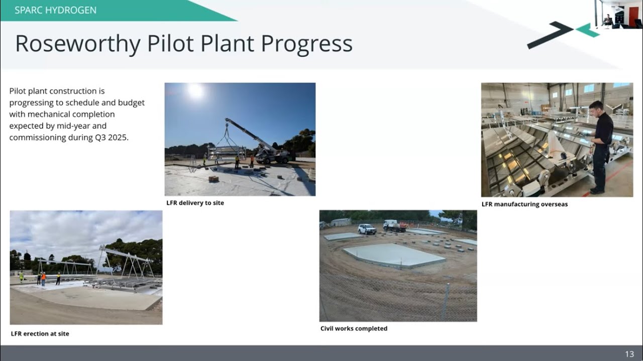 Sparc Technologies (ASX: SPN) &ndash; Sparc Hydrogen Investor Webinar | May 2025