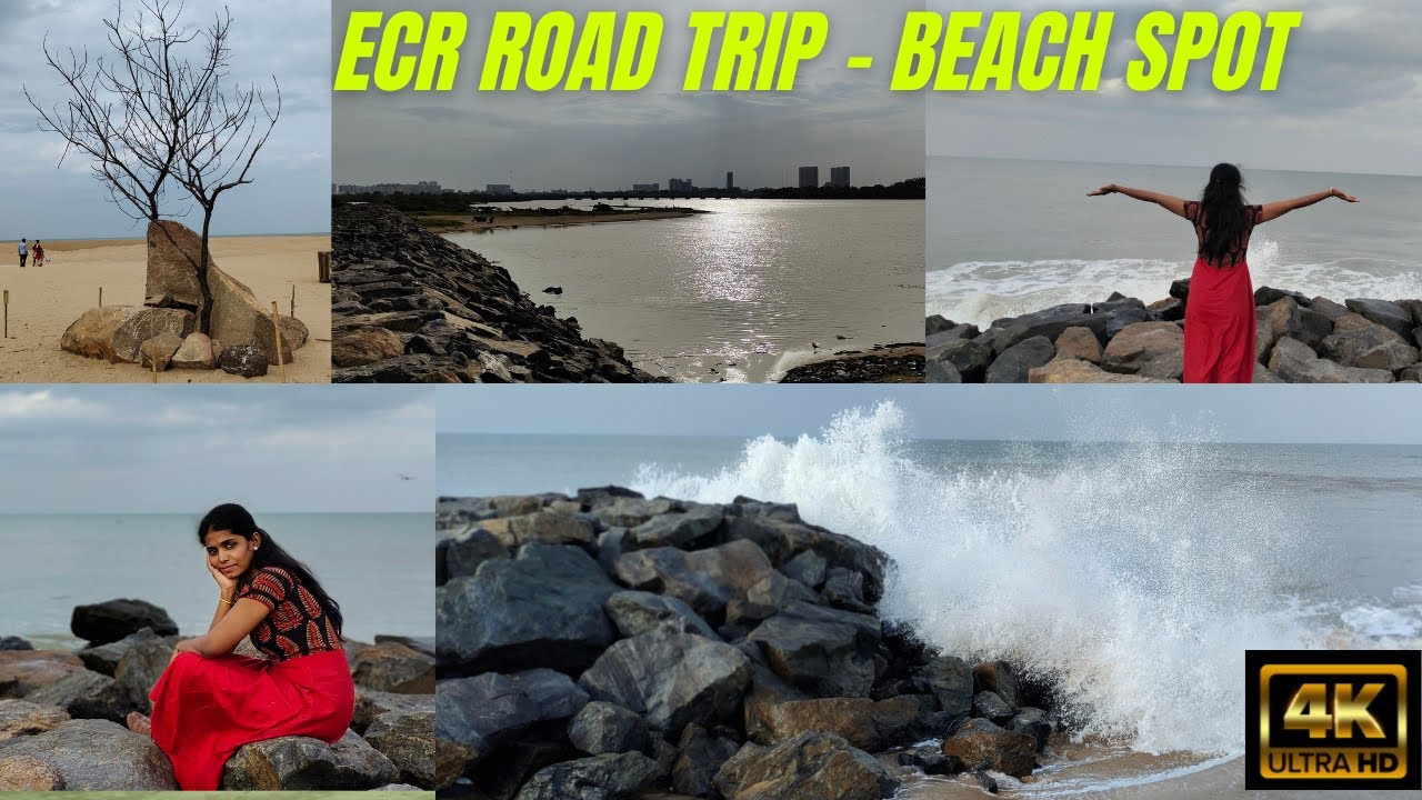 ECR Beach Vlog / Best Location near Muttukadu / Our First Travel Vlog