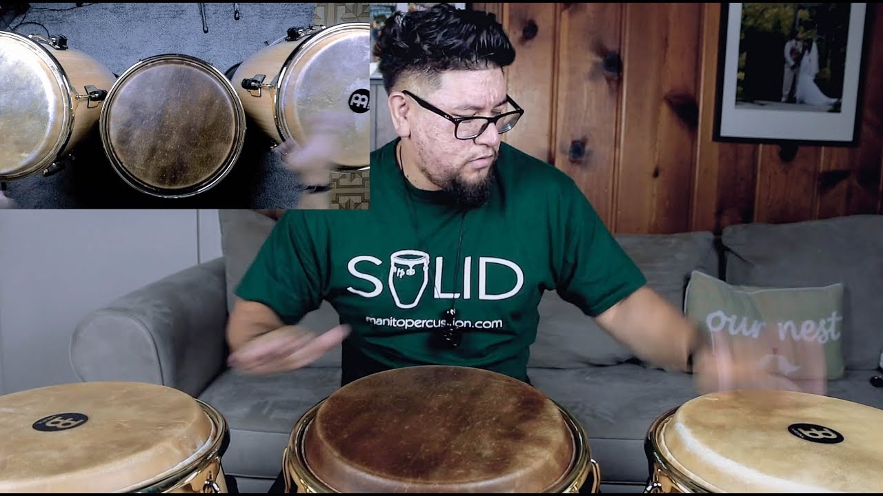 How To Play Guaguanco From Matanzas on 3 Congas