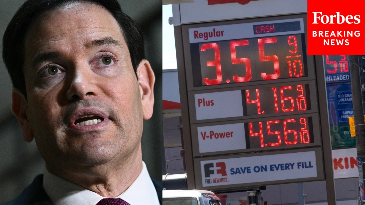 Rubio: Bessent And Wright Will Roll Out Steps To 'Mitigate' Energy Price Spikes Due To Iran Conflict