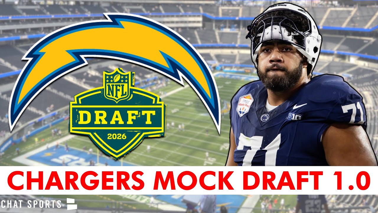 Los Angeles Chargers 2026 NFL Mock Draft