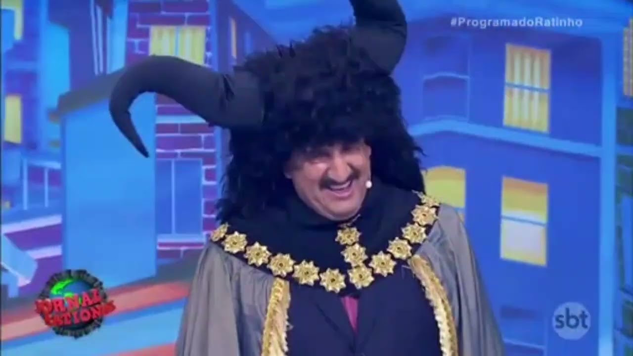 Marquito e Ratinho Interpretam A Bela e a Fera| Programa do Ratinho Jornal Rational 