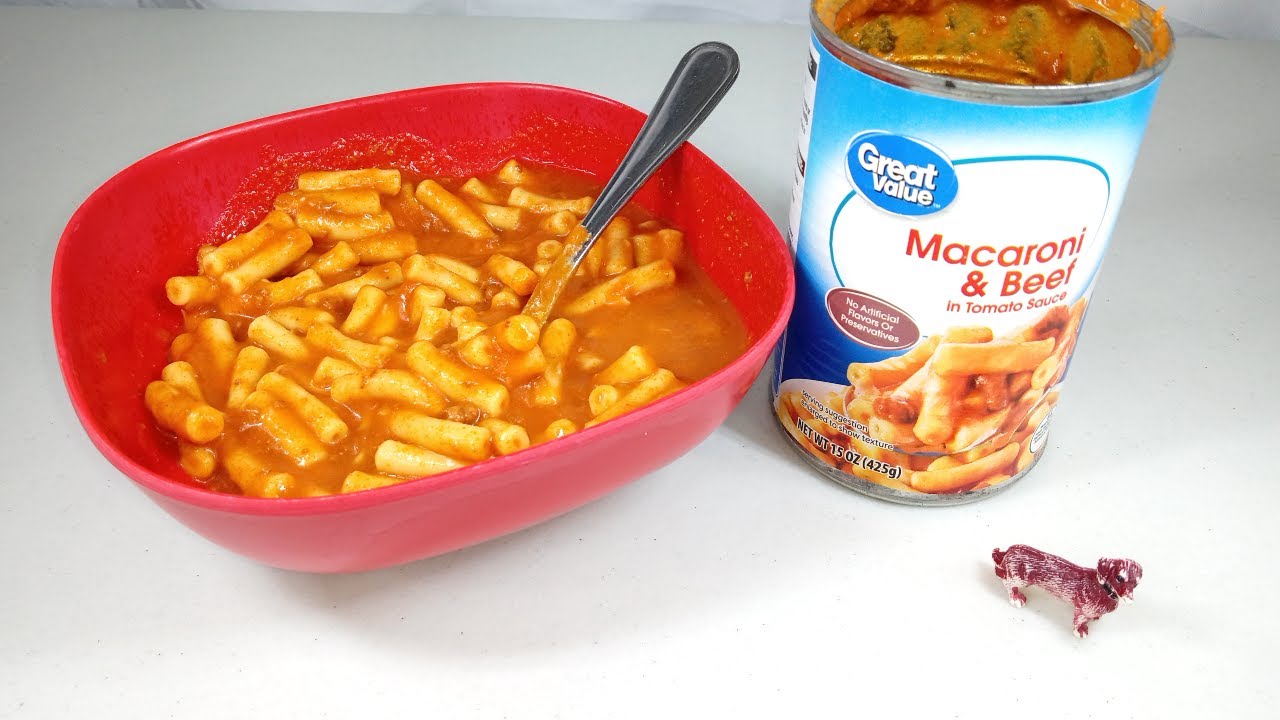 Unboxin Doxin - Great Value Macaroni And Beef In Tomato Sauce
