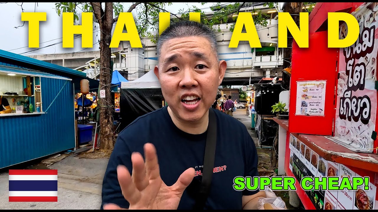 CHEAPEST Night Market in Bangkok, Thailand 🇹🇭 WE FOUND IT! Super RARE!