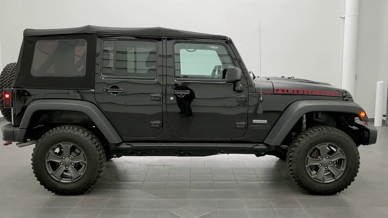 2017 JEEP WRANGLER RUBICON RECON UNLIMITED SOFT TOP WALK AROUND REVIEW SUPER LOW MILES! 11240 SOLD!