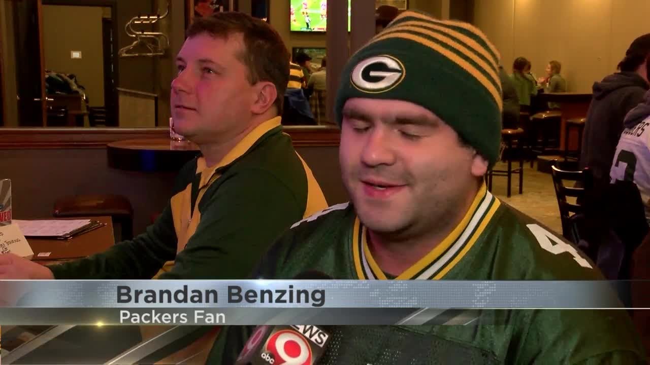 Packer fan reaction to NFC Championship Game